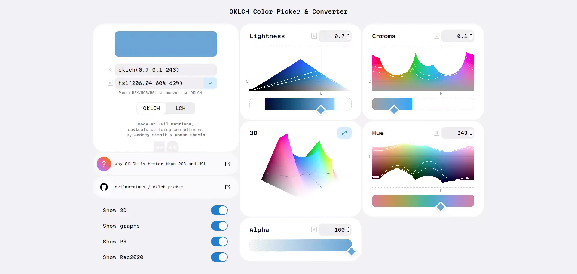 oklch官网截图@bosir